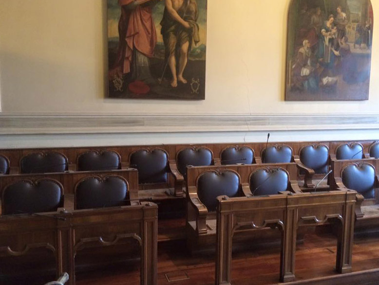 restauro parquet Ca'Farsetti