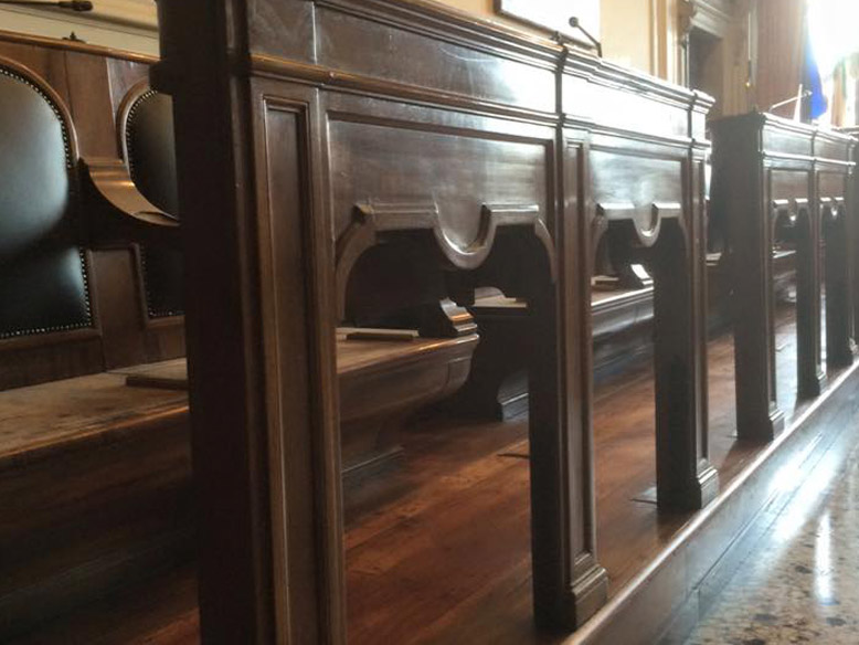 restauro parquet Ca'Farsetti