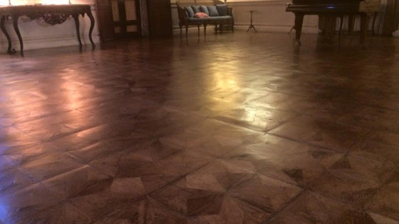 restauro pavimento in legno