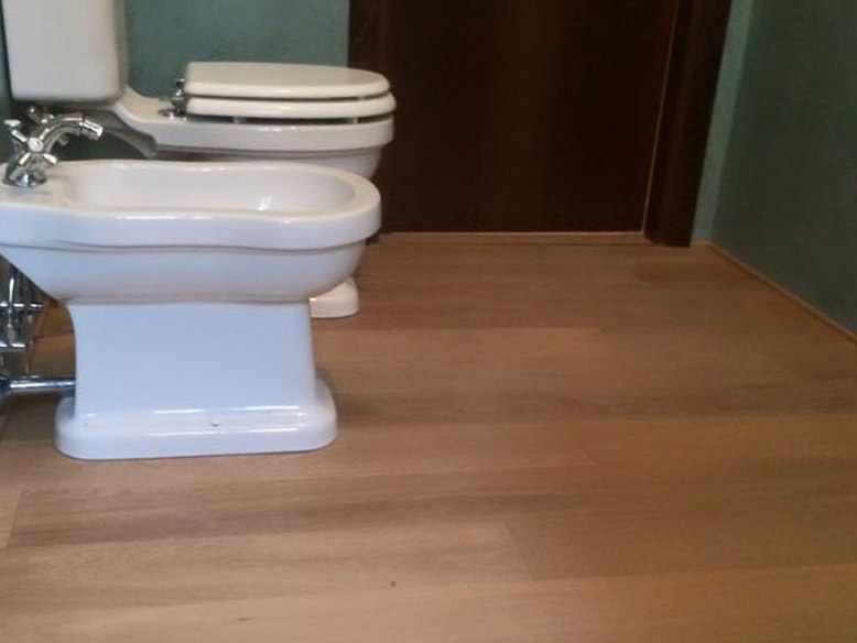 pavimento in rovere