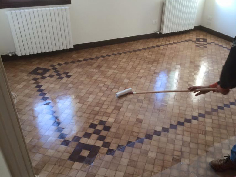 pavimento in legno palazzo navagero